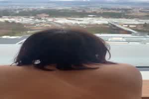 落地窗边后入  背景图片